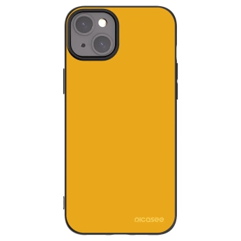 Picasee fekete szilikon tok az alábbi mobiltelefonokra Apple iPhone 15 Plus - Sun