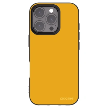 Picasee fekete szilikon tok az alábbi mobiltelefonokra Apple iPhone 16 Pro - Sun