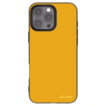 Picasee fekete szilikon tok az alábbi mobiltelefonokra Apple iPhone 16 Pro Max - Sun