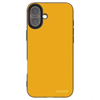 Picasee fekete szilikon tok az alábbi mobiltelefonokra Apple iPhone 16 Plus - Sun