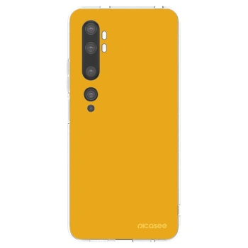 Picasee átlátszó szilikon tok az alábbi mobiltelefonokra Xiaomi Mi Note 10 (Pro) - Sun