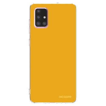 Picasee átlátszó szilikon tok az alábbi mobiltelefonokra Samsung Galaxy A71 A715F - Sun