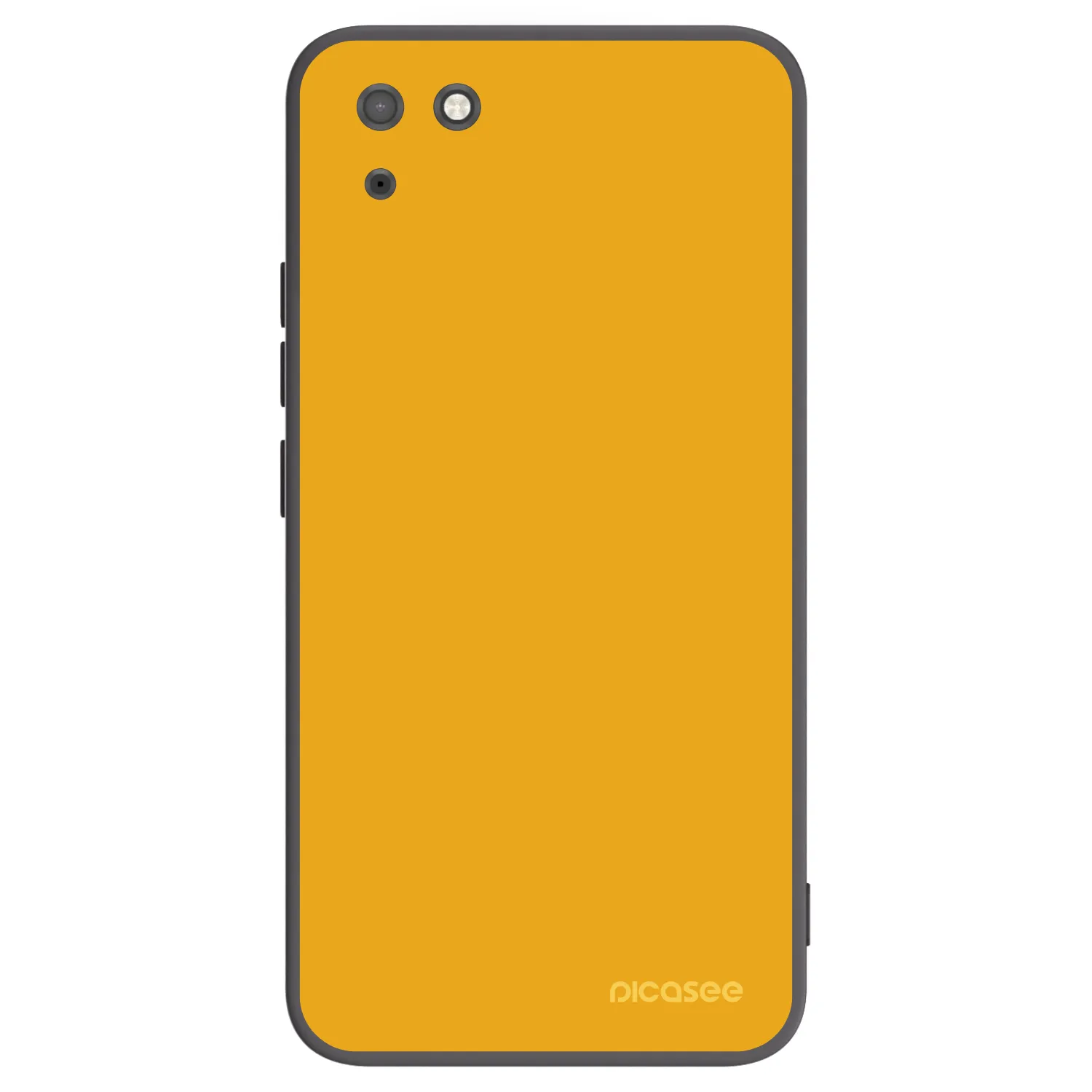 Picasee fekete szilikon tok az alábbi mobiltelefonokra Huawei Y5P - Sun