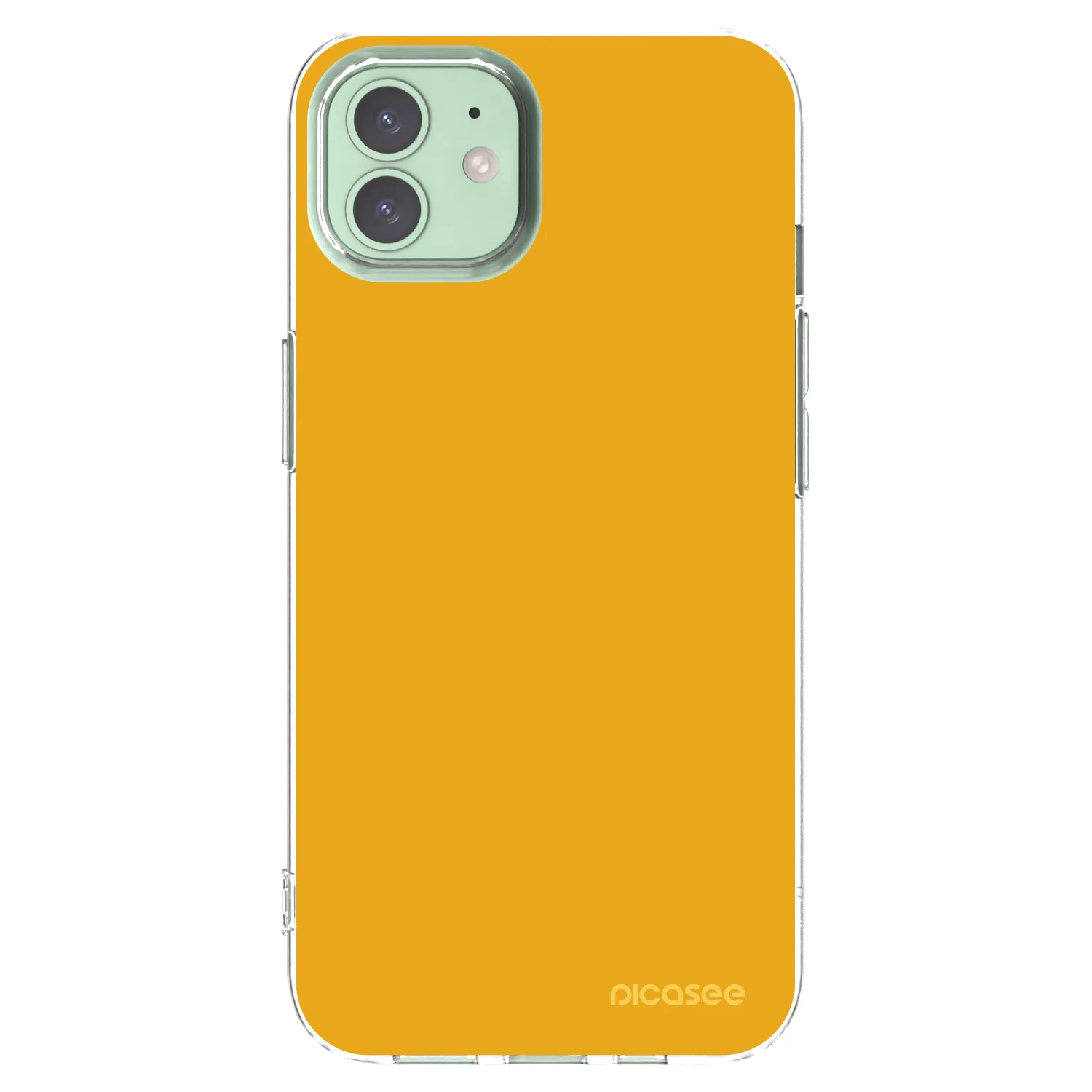 Picasee átlátszó szilikon tok az alábbi mobiltelefonokra Apple iPhone 12 Pro - Sun