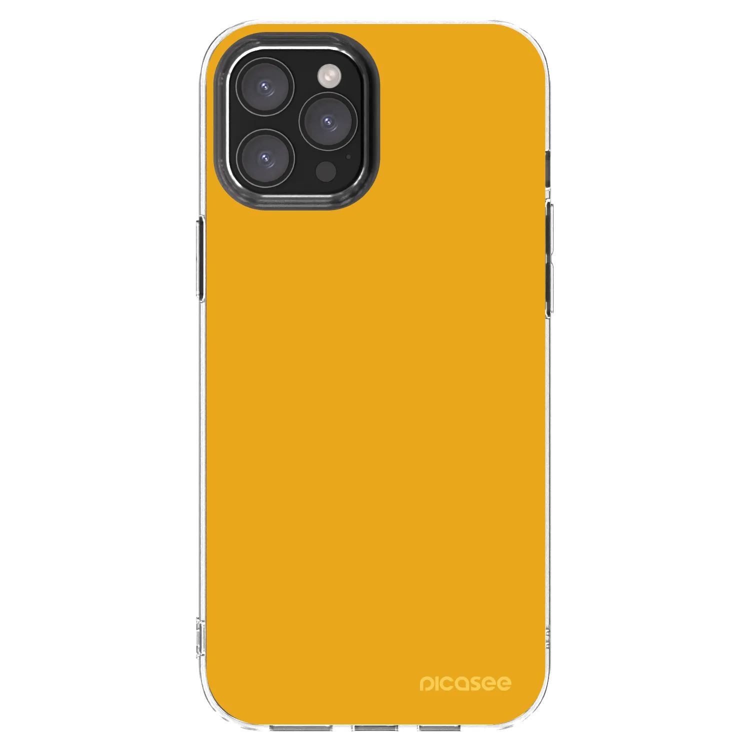 Picasee átlátszó szilikon tok az alábbi mobiltelefonokra Apple iPhone 12 Pro Max - Sun