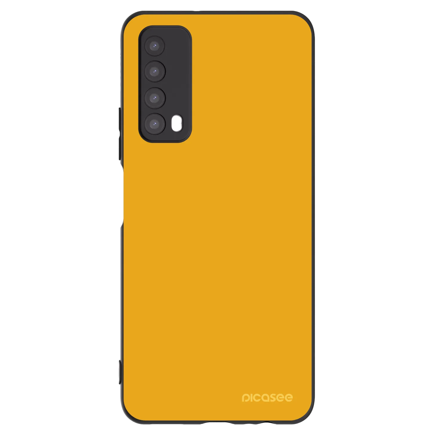Picasee fekete szilikon tok az alábbi mobiltelefonokra Huawei P Smart 2021 - Sun