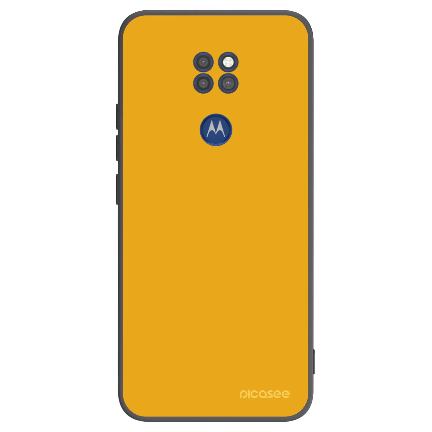 Picasee fekete szilikon tok az alábbi mobiltelefonokra Motorola Moto G9 Play - Sun