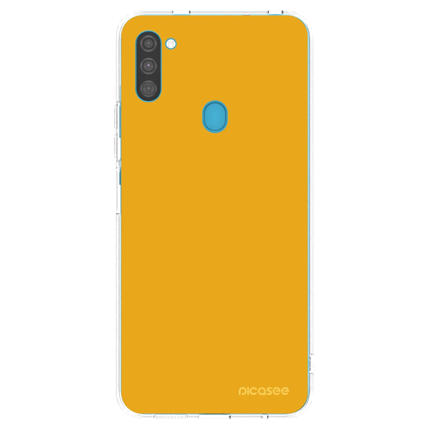 Picasee átlátszó szilikon tok az alábbi mobiltelefonokra Samsung Galaxy M11 - Sun