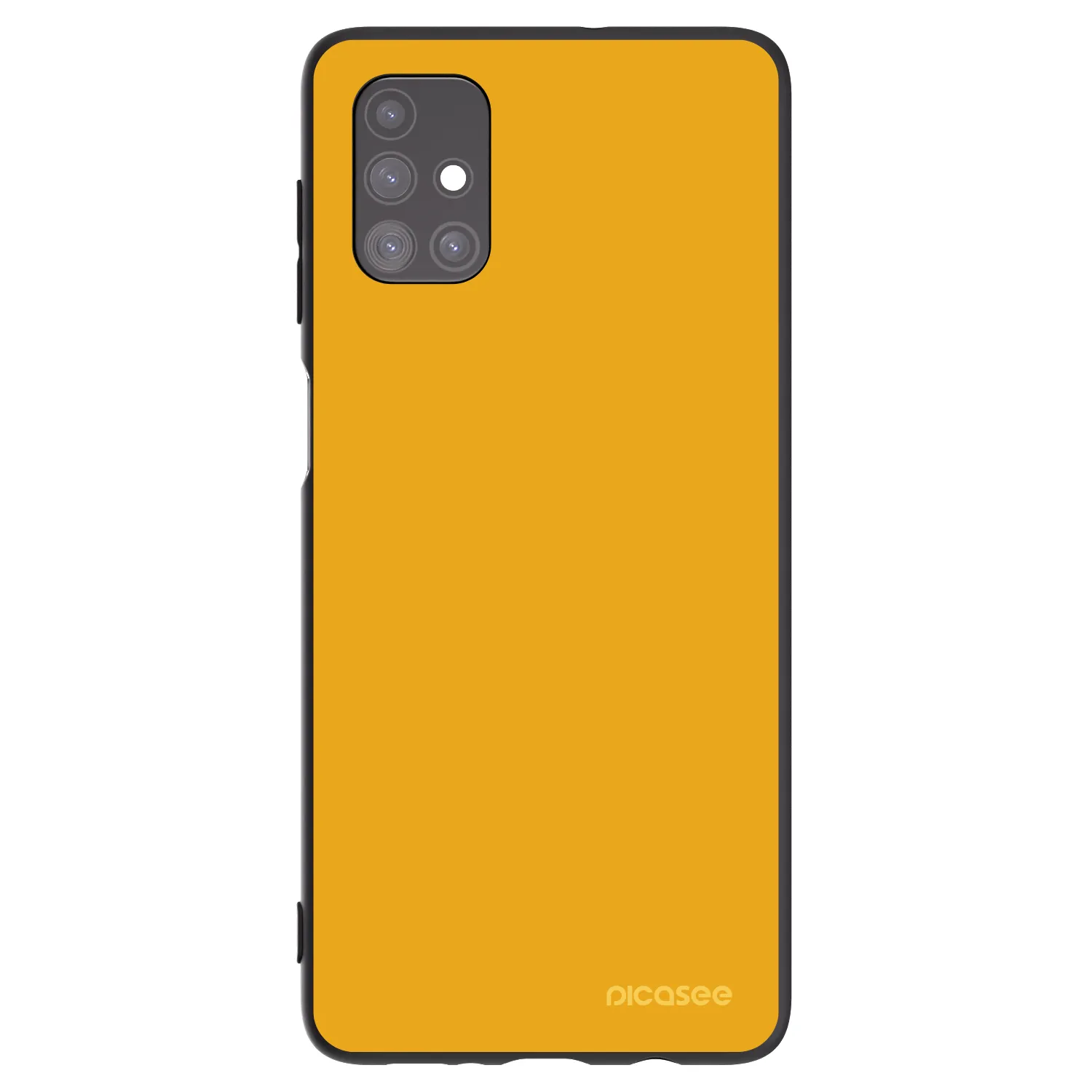 Picasee fekete szilikon tok az alábbi mobiltelefonokra Samsung Galaxy M51 M515F - Sun