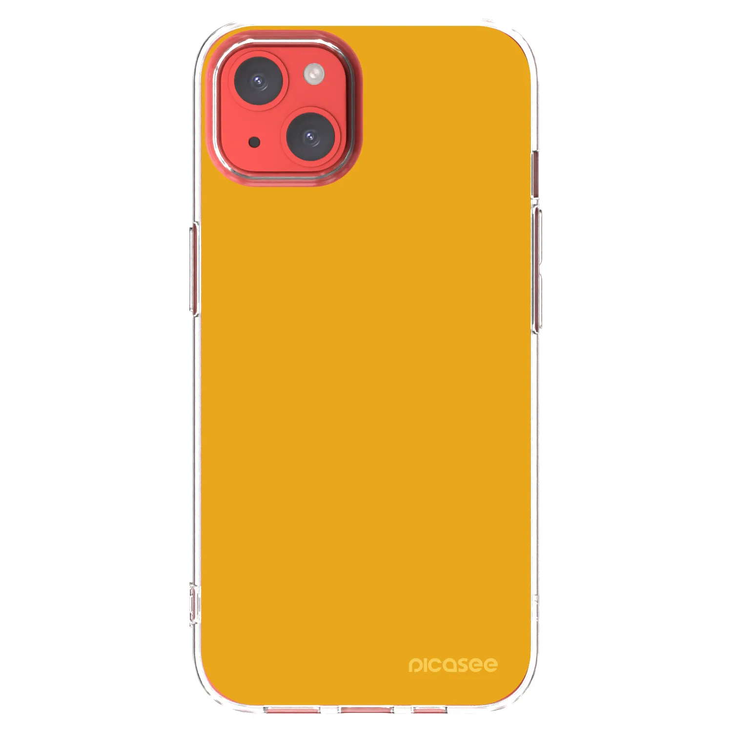 Picasee átlátszó szilikon tok az alábbi mobiltelefonokra Apple iPhone 13 - Sun