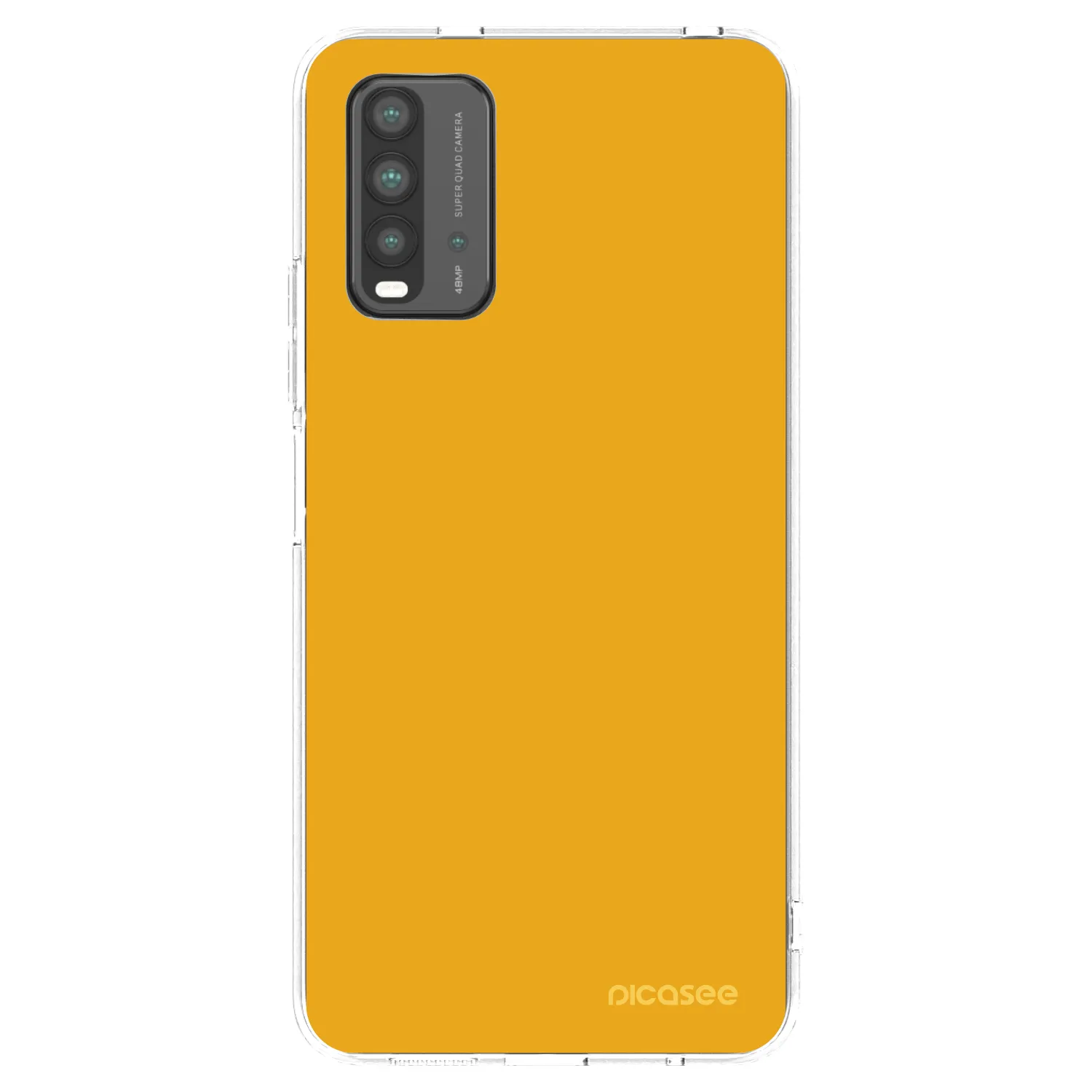 Picasee fekete szilikon tok az alábbi mobiltelefonokra Xiaomi Redmi 9T - Sun