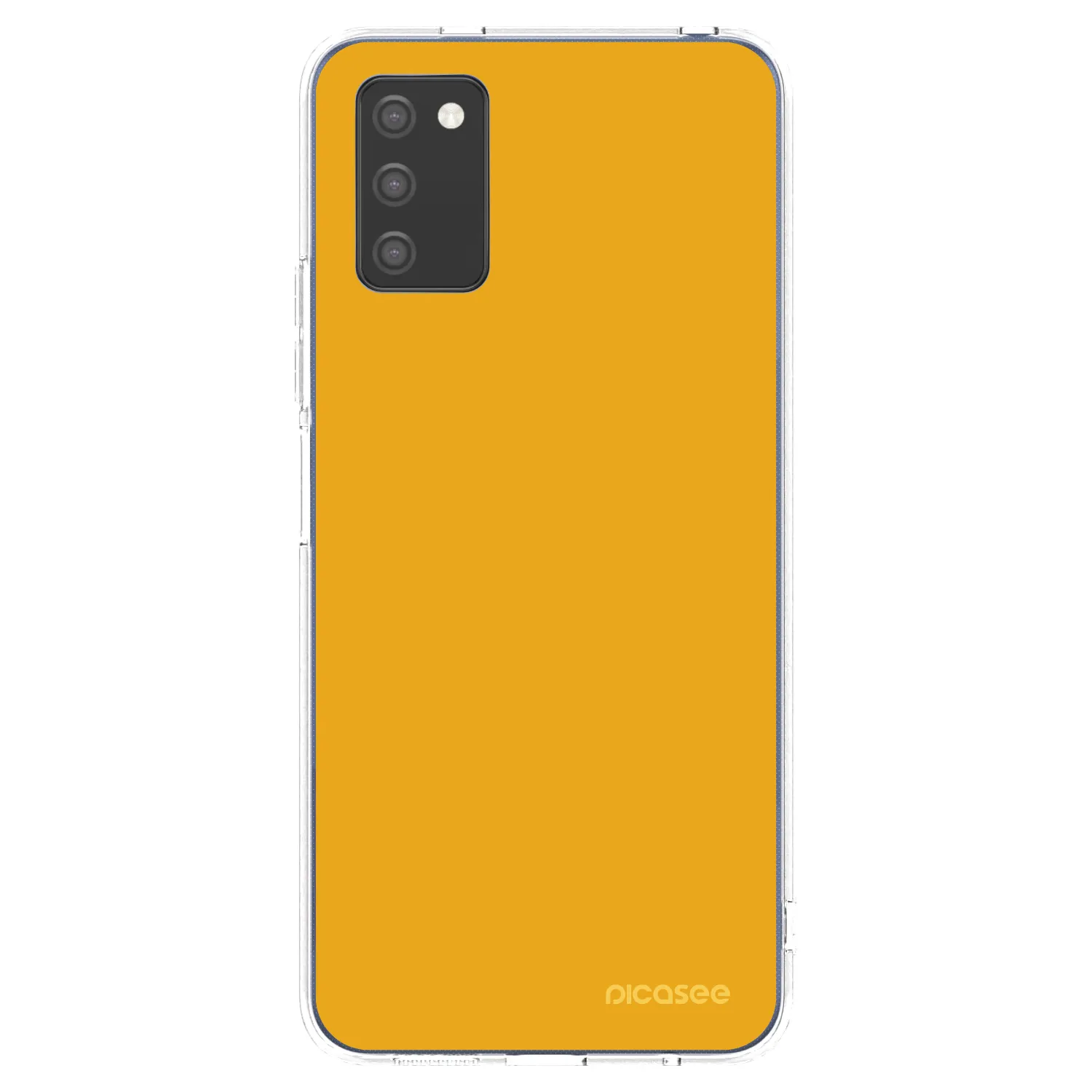 Picasee átlátszó szilikon tok az alábbi mobiltelefonokra Samsung Galaxy A02s A025G - Sun