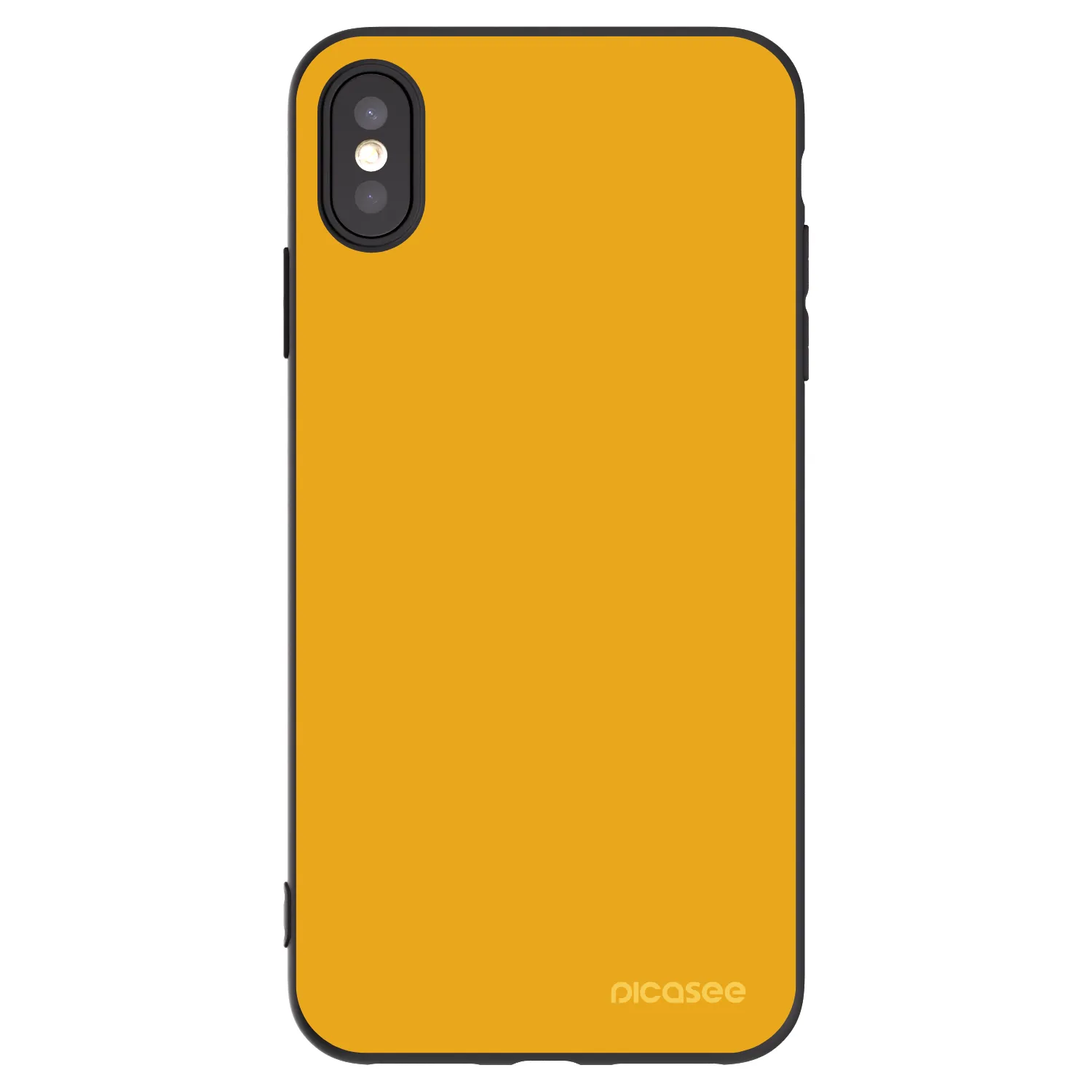 Picasee fekete szilikon tok az alábbi mobiltelefonokra Apple iPhone XS Max - Sun