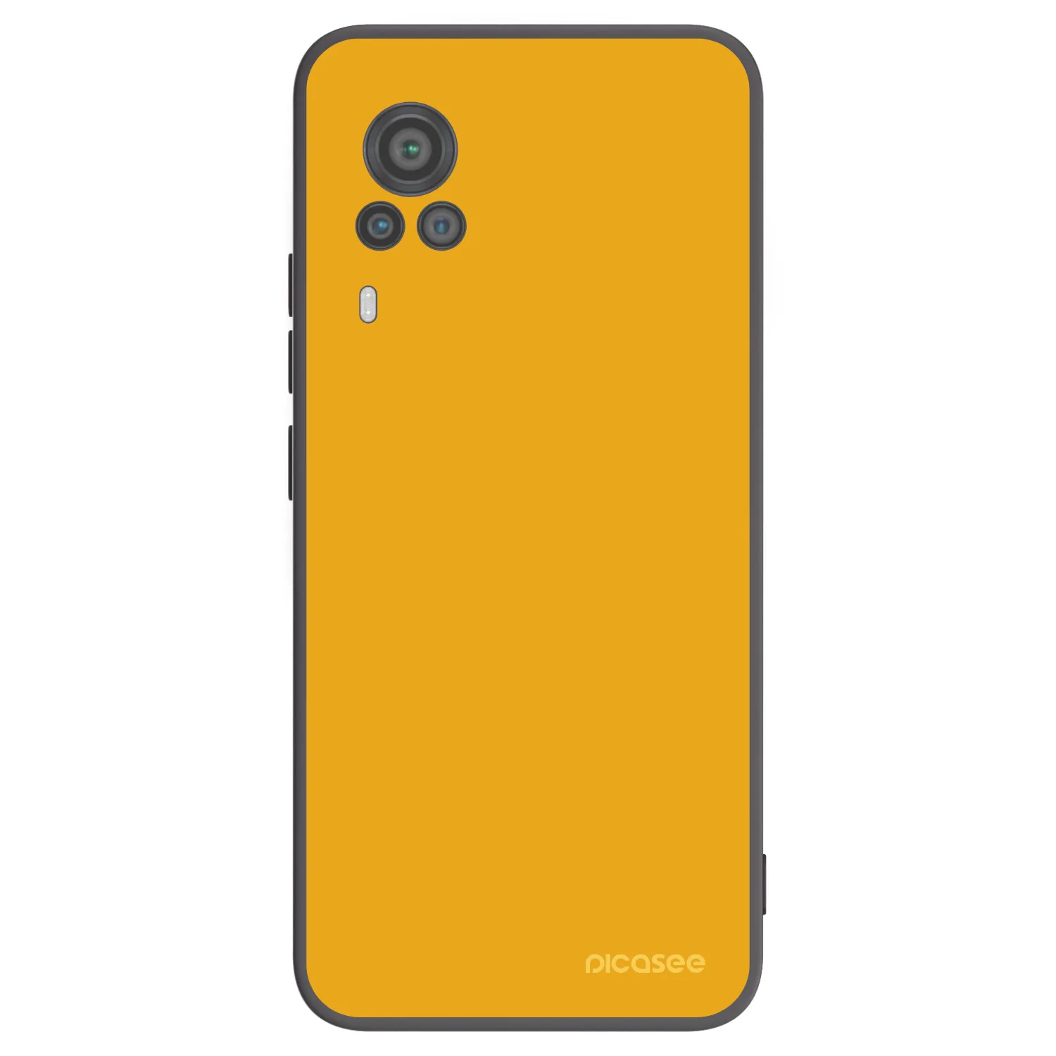 Picasee fekete szilikon tok az alábbi mobiltelefonokra Vivo X60 Pro 5G - Sun
