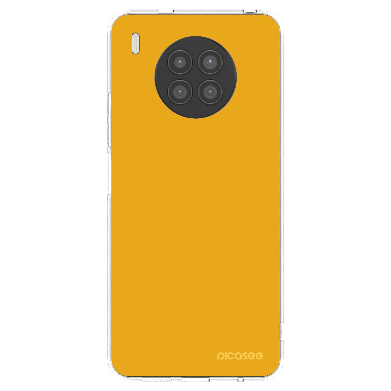 Picasee átlátszó szilikon tok az alábbi mobiltelefonokra Huawei Nova 8i - Sun