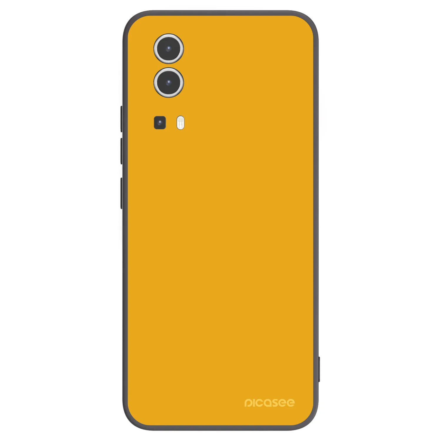 Picasee fekete szilikon tok az alábbi mobiltelefonokra Vivo Y72 5G - Sun