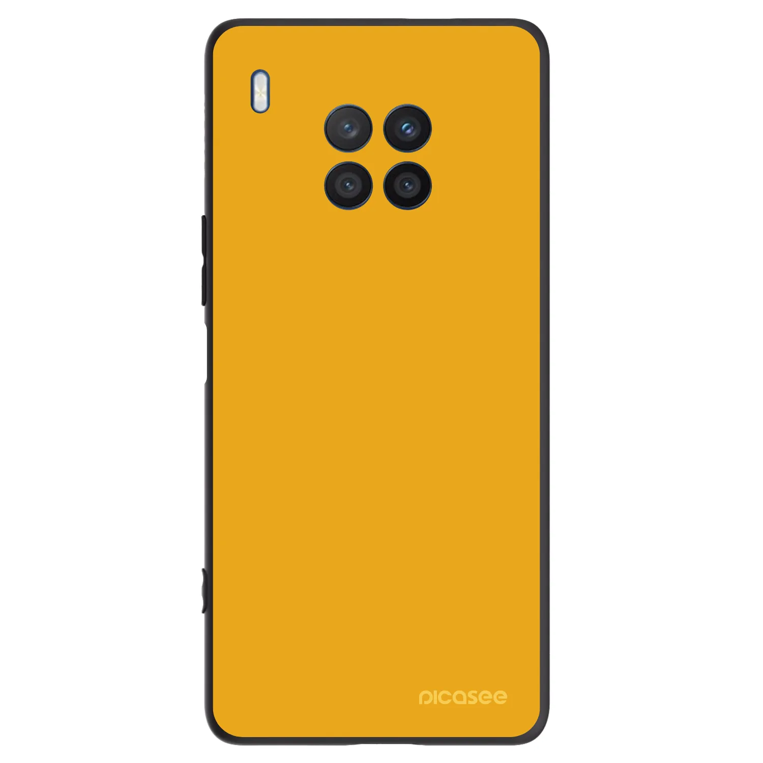 Picasee fekete szilikon tok az alábbi mobiltelefonokra Honor 50 Lite - Sun