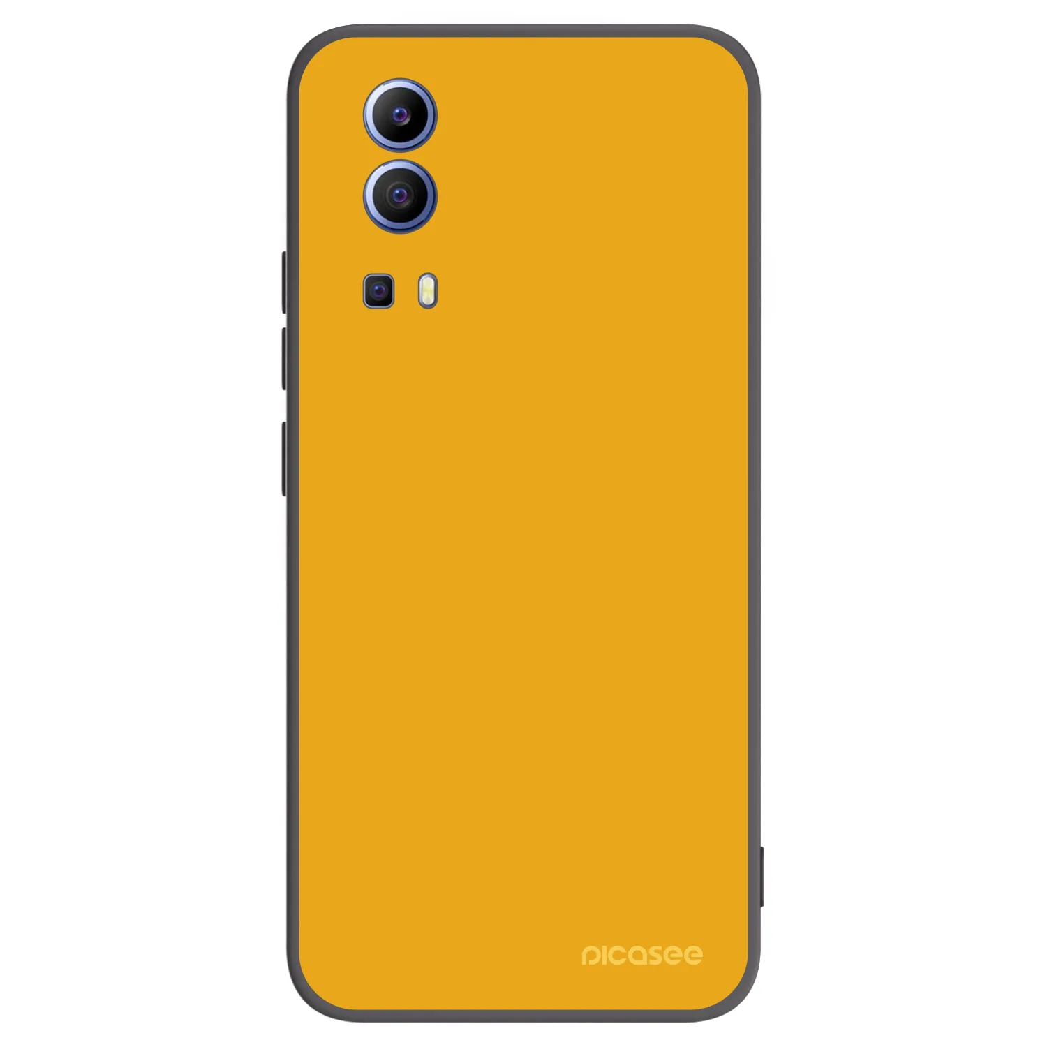 Picasee fekete szilikon tok az alábbi mobiltelefonokra Vivo Y52 5G - Sun