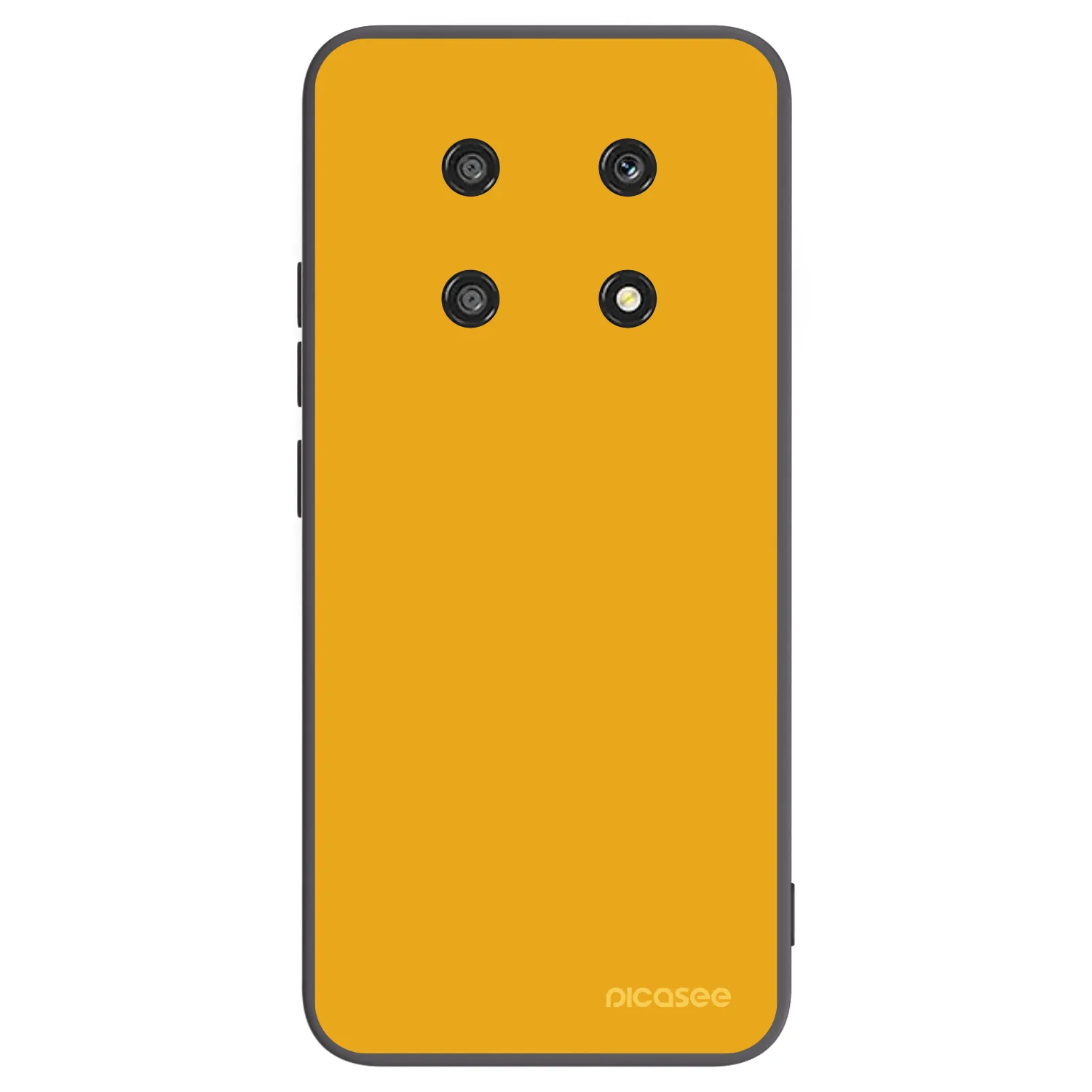 Picasee fekete szilikon tok az alábbi mobiltelefonokra Honor Magic4 Lite 5G - Sun