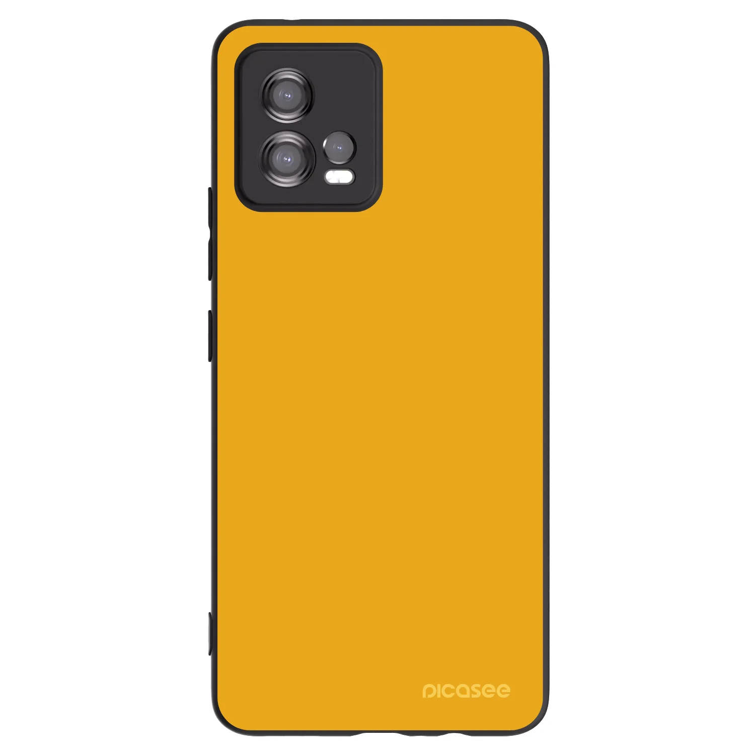 Picasee fekete szilikon tok az alábbi mobiltelefonokra Motorola Moto G72 - Sun
