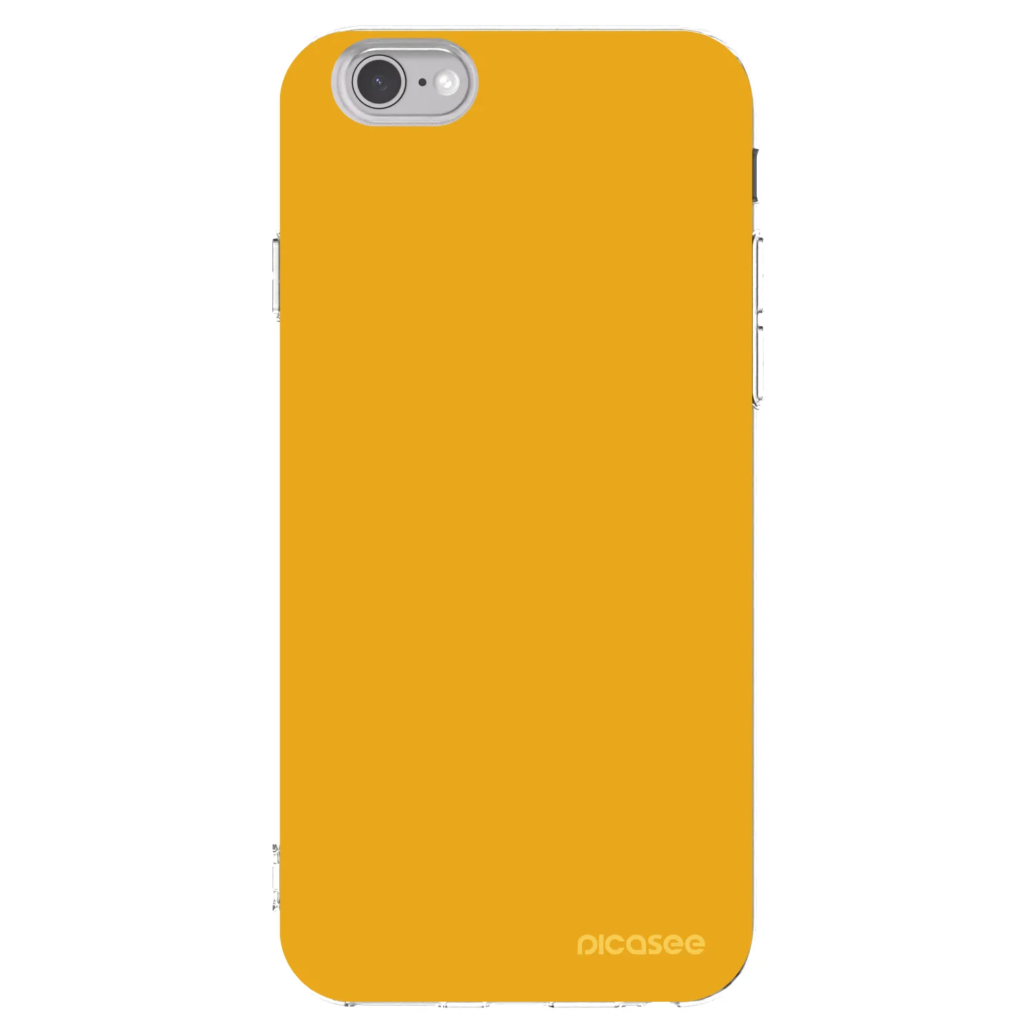 Picasee átlátszó szilikon tok az alábbi mobiltelefonokra Apple iPhone 6/6S - Sun