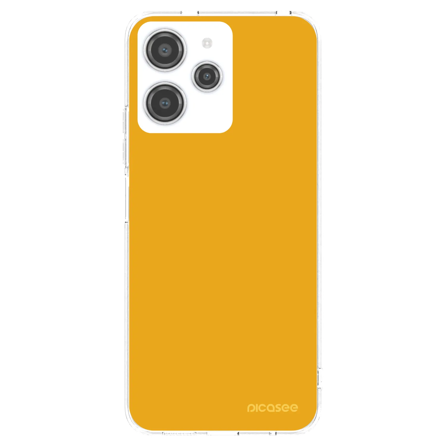 Picasee átlátszó szilikon tok az alábbi mobiltelefonokra Xiaomi Redmi 12 4G - Sun