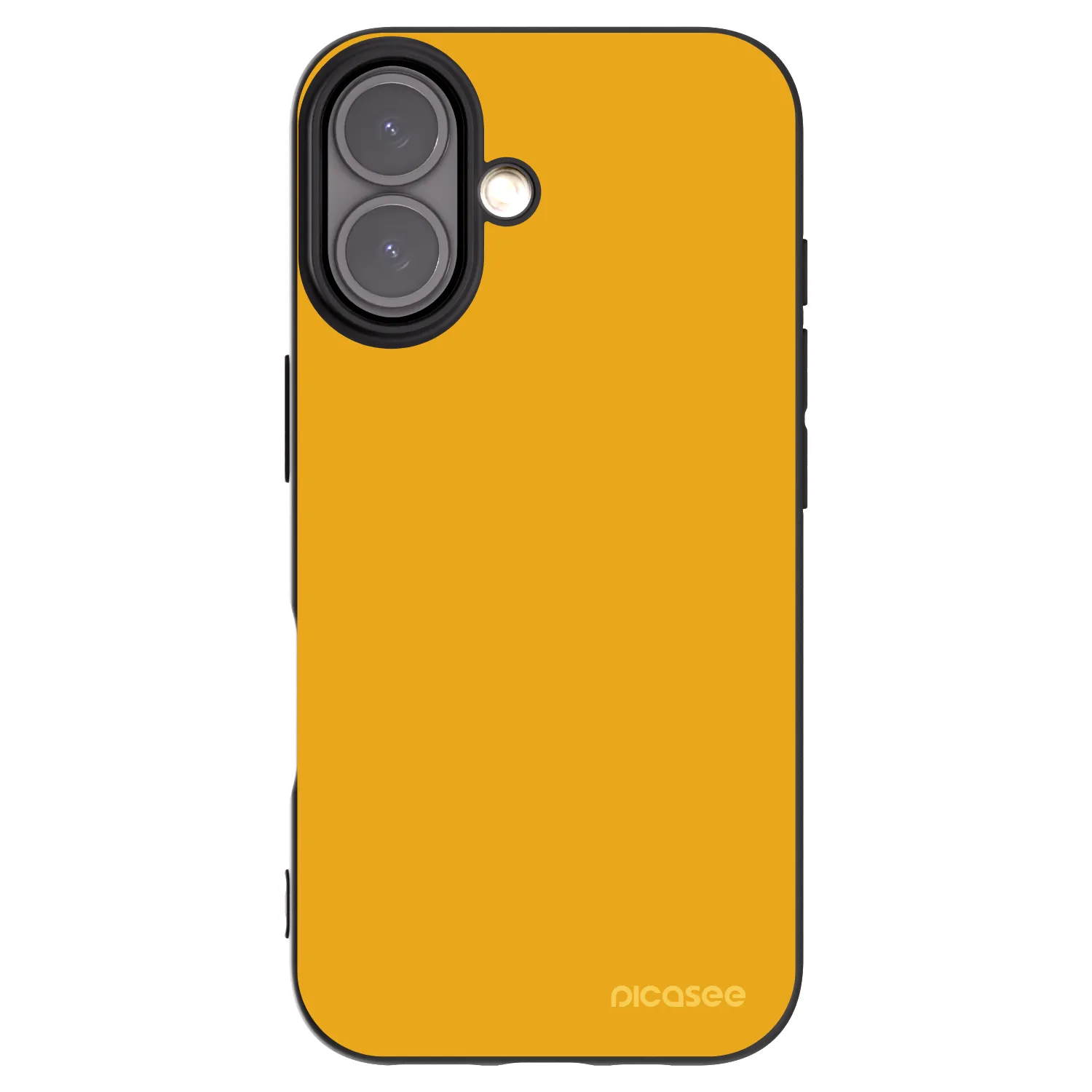 Picasee fekete szilikon tok az alábbi mobiltelefonokra Apple iPhone 16 - Sun