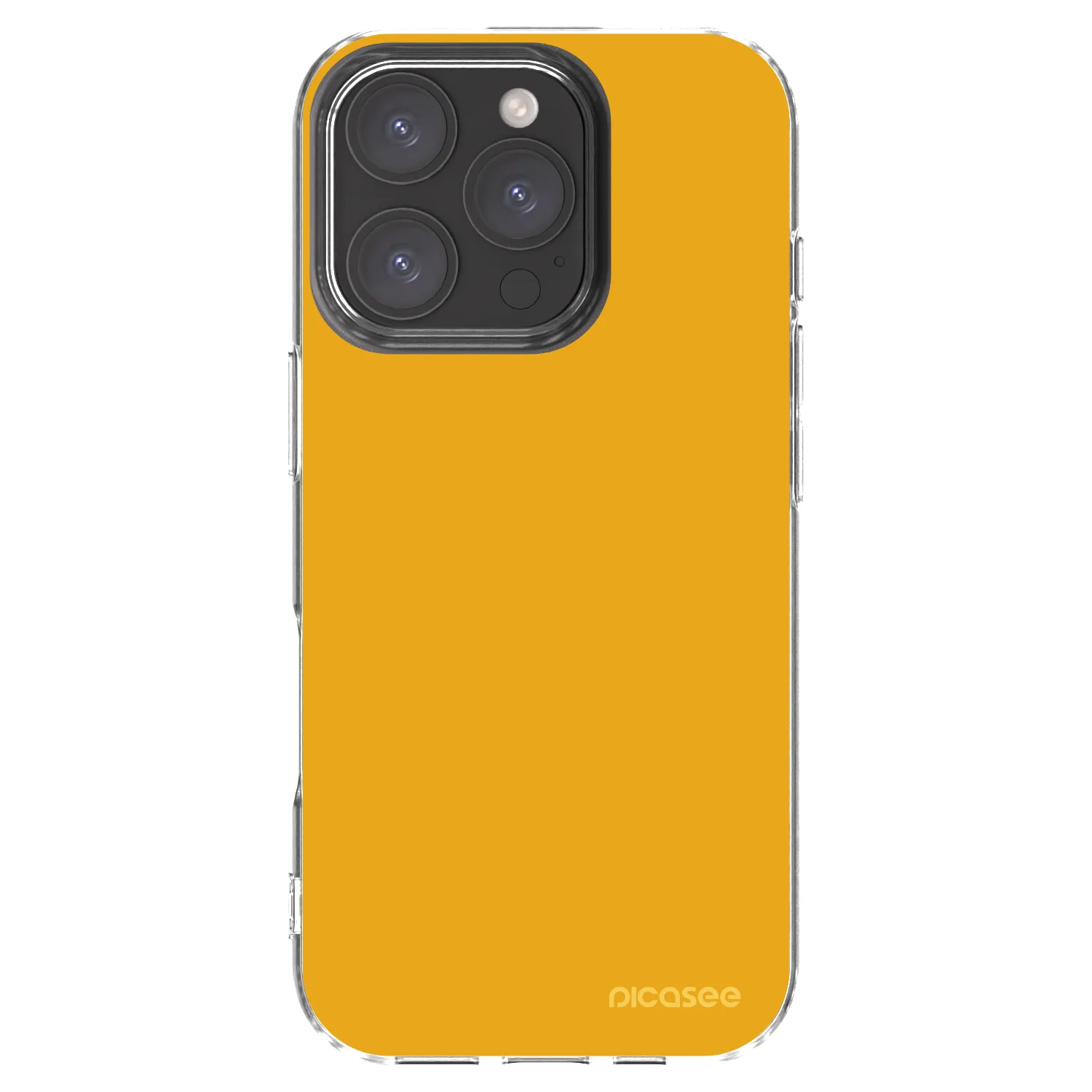 Picasee átlátszó szilikon tok az alábbi mobiltelefonokra Apple iPhone 16 Pro - Sun