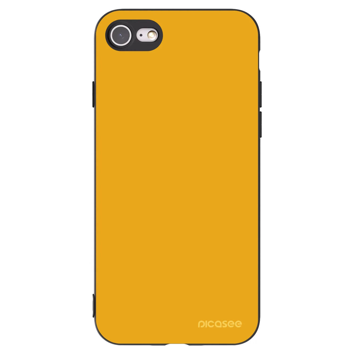 Picasee fekete szilikon tok az alábbi mobiltelefonokra Apple iPhone 8 - Sun