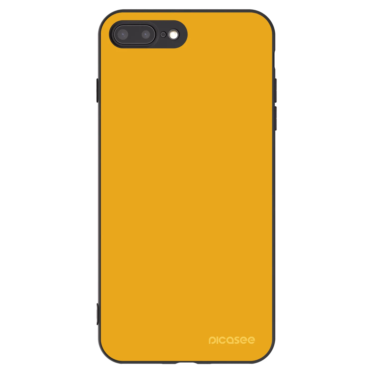 Picasee fekete szilikon tok az alábbi mobiltelefonokra Apple iPhone 7 Plus - Sun