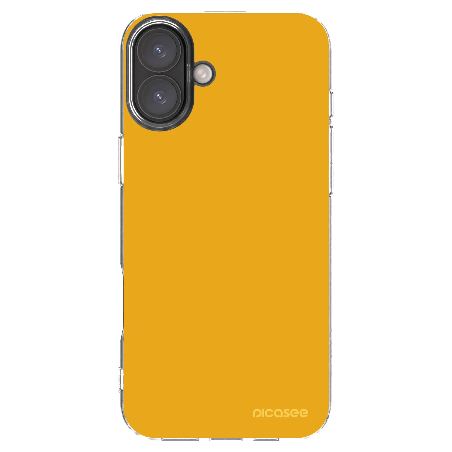 Picasee átlátszó szilikon tok az alábbi mobiltelefonokra Apple iPhone 16 Plus - Sun