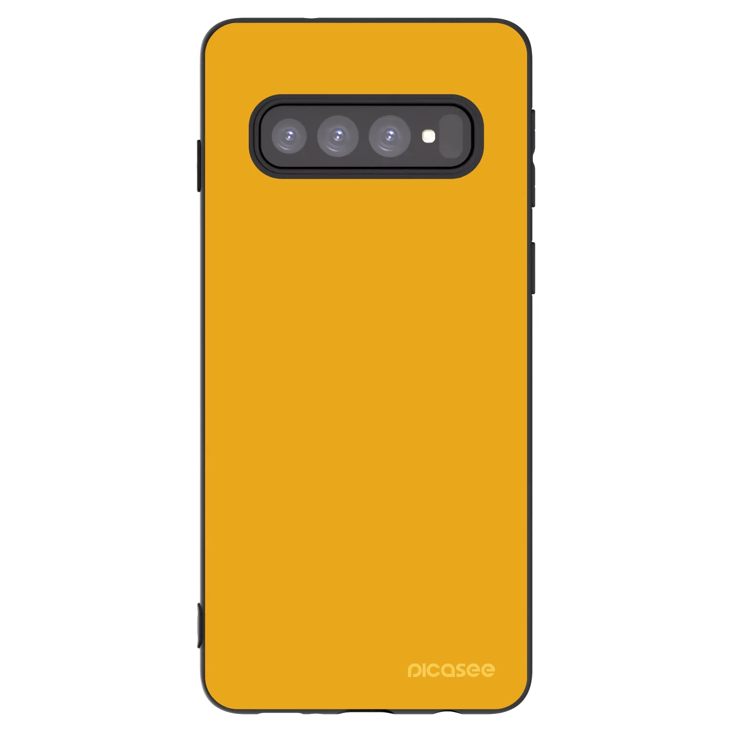 Picasee fekete szilikon tok az alábbi mobiltelefonokra Samsung Galaxy S10 G973 - Sun