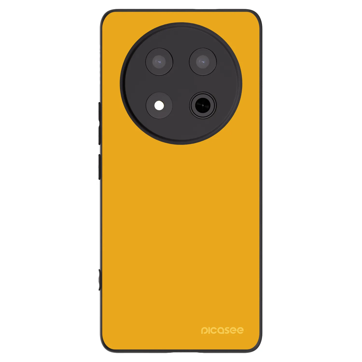 Picasee fekete szilikon tok az alábbi mobiltelefonokra Honor Magic7 Lite 5G - Sun