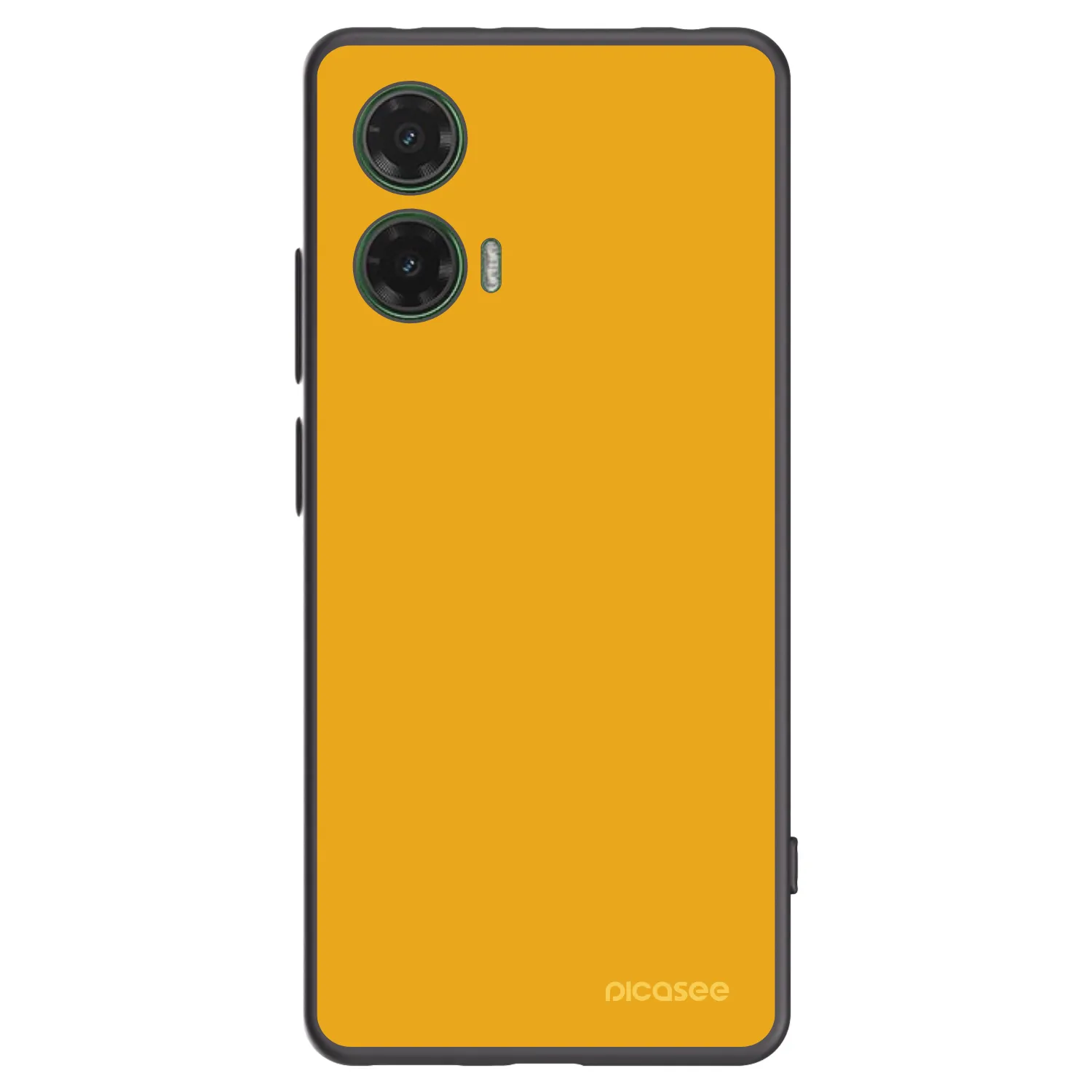 Picasee fekete szilikon tok az alábbi mobiltelefonokra Motorola Moto G35 5G - Sun
