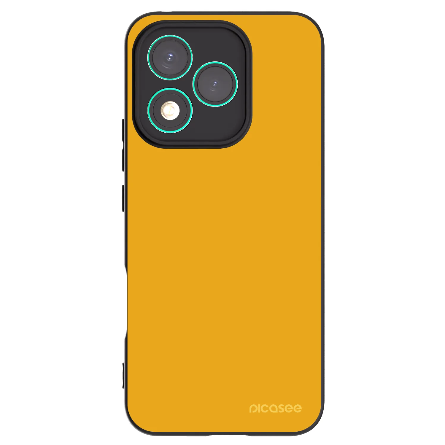 Picasee fekete szilikon tok az alábbi mobiltelefonokra Honor 400 Lite 5G - Sun