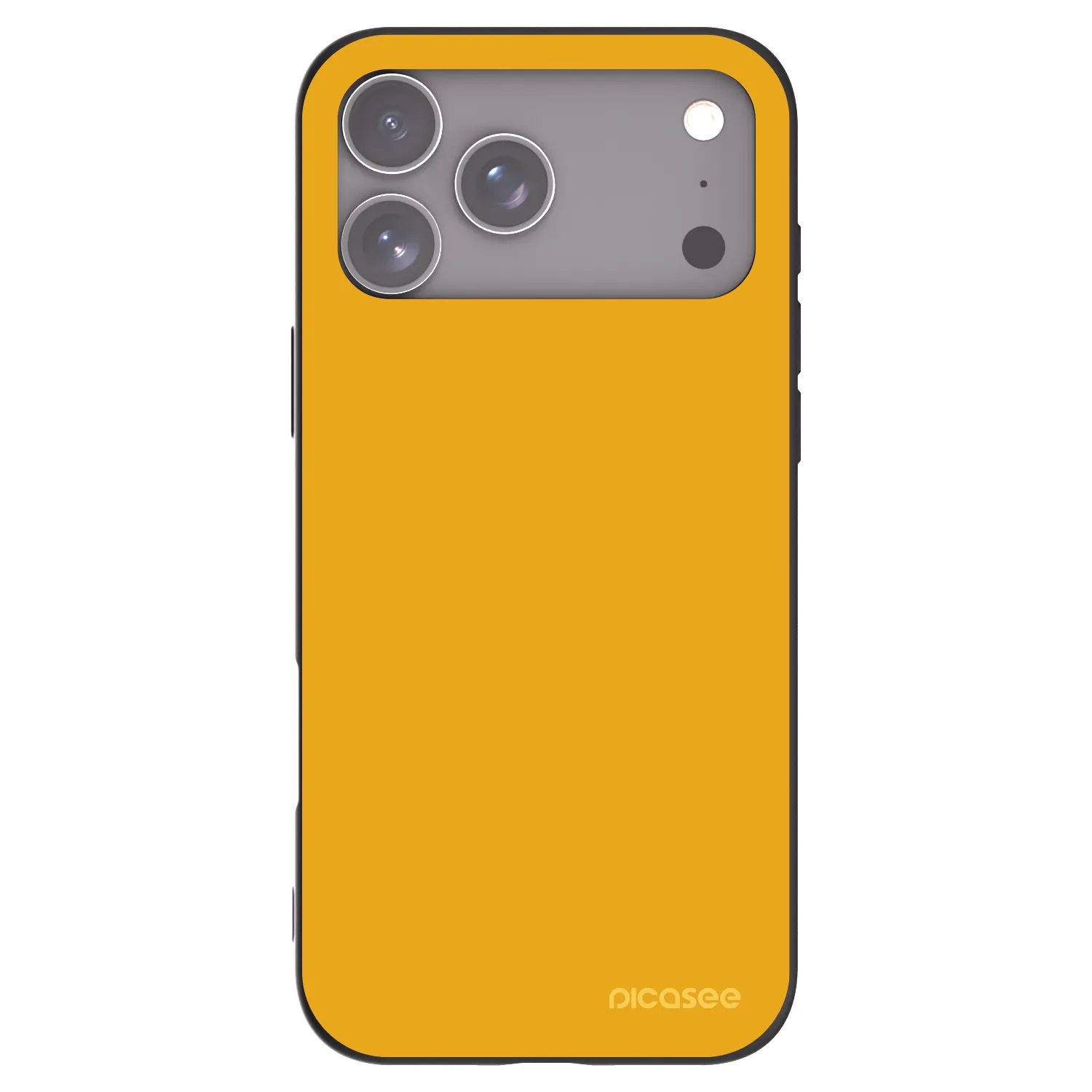 Picasee fekete szilikon tok az alábbi mobiltelefonokra Apple iPhone 17 Pro Max - Sun