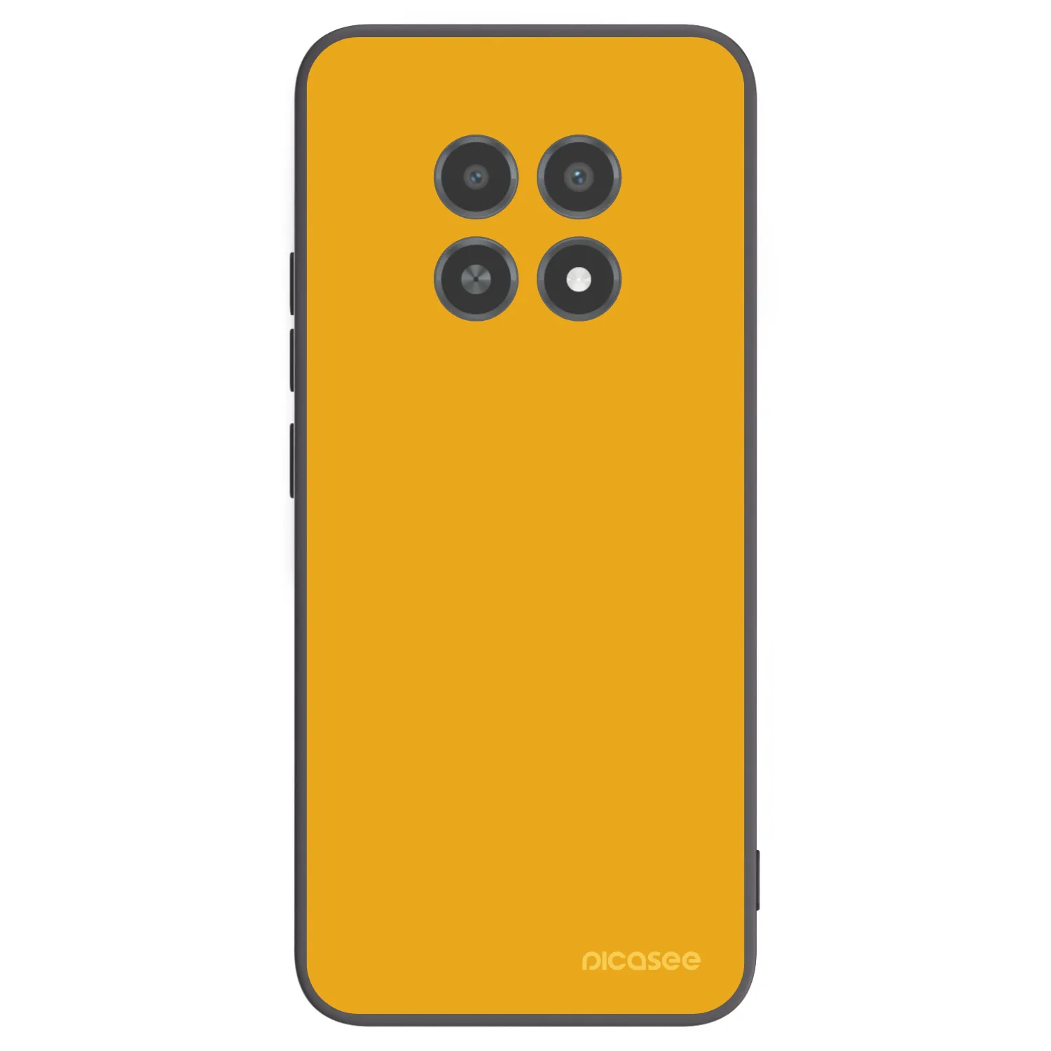 Picasee fekete szilikon tok az alábbi mobiltelefonokra Realme 12X - Sun