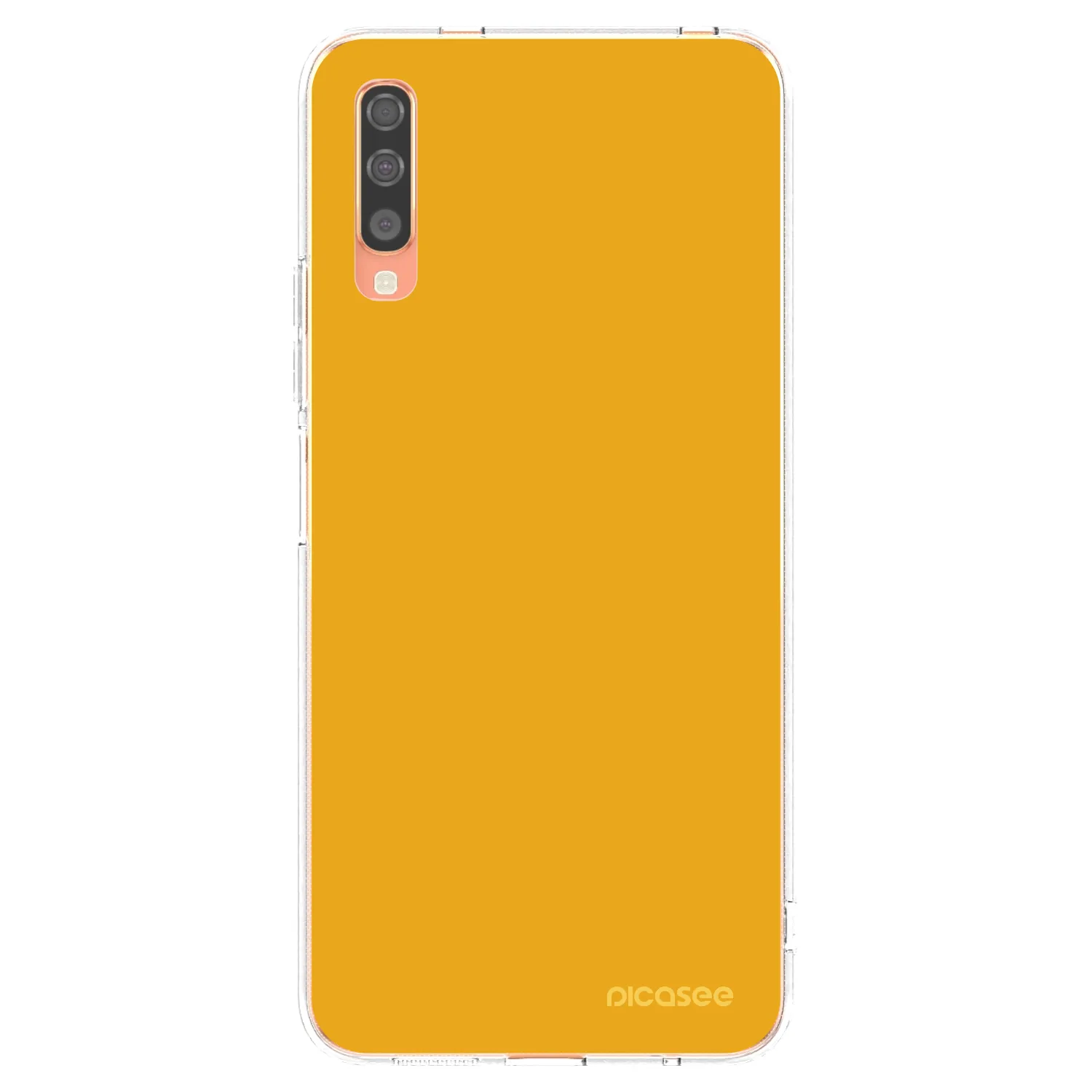 Picasee átlátszó szilikon tok az alábbi mobiltelefonokra Samsung Galaxy A70 A705F - Sun
