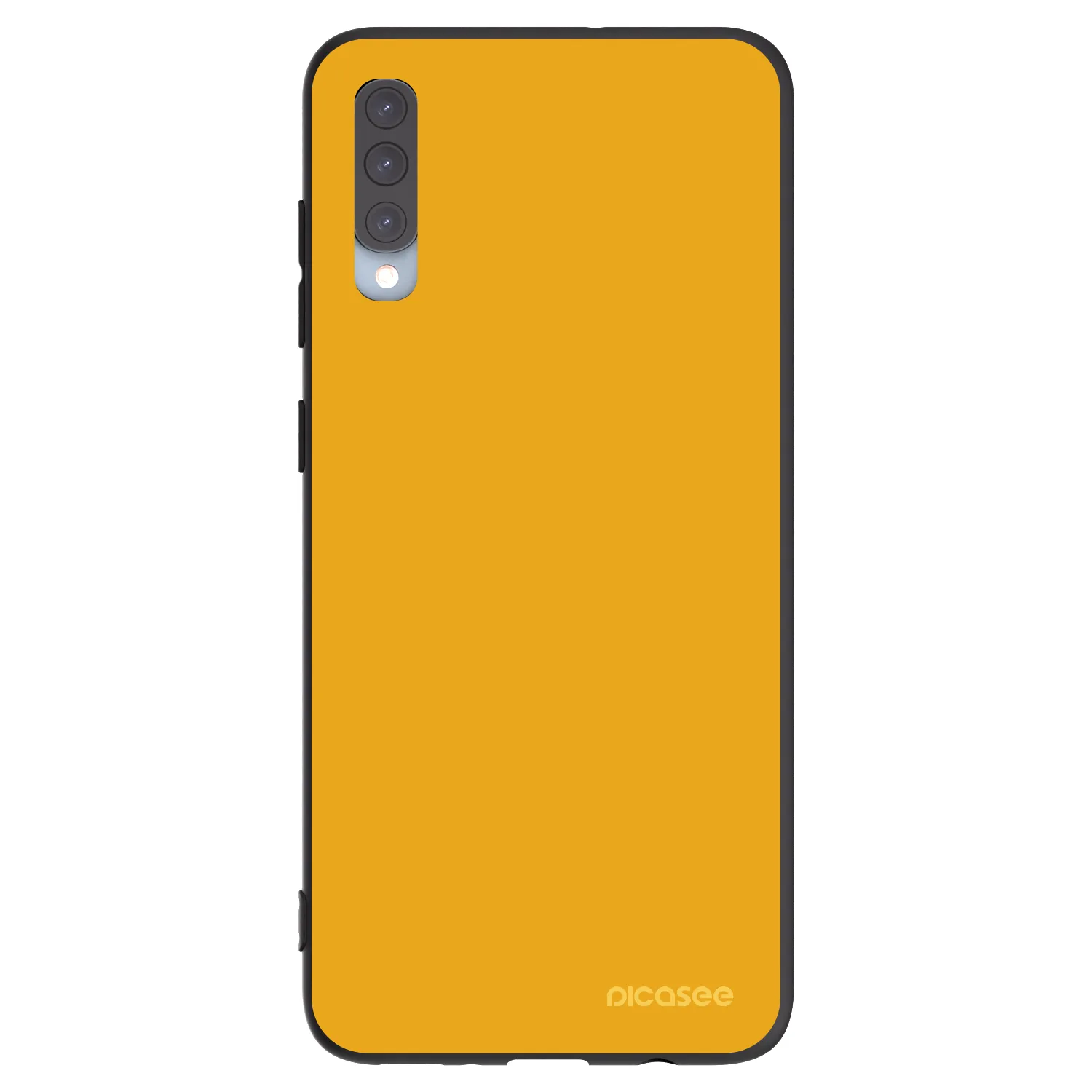 Picasee fekete szilikon tok az alábbi mobiltelefonokra Samsung Galaxy A70 A705F - Sun