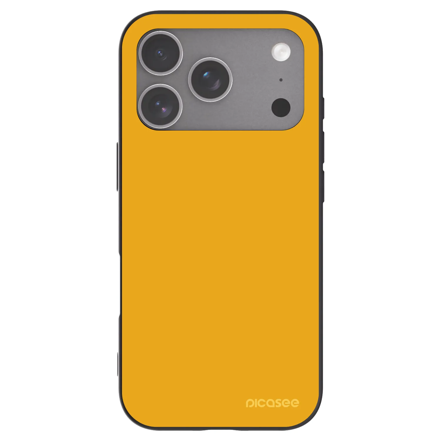 Picasee fekete szilikon tok az alábbi mobiltelefonokra Apple iPhone 18 Pro - Sun