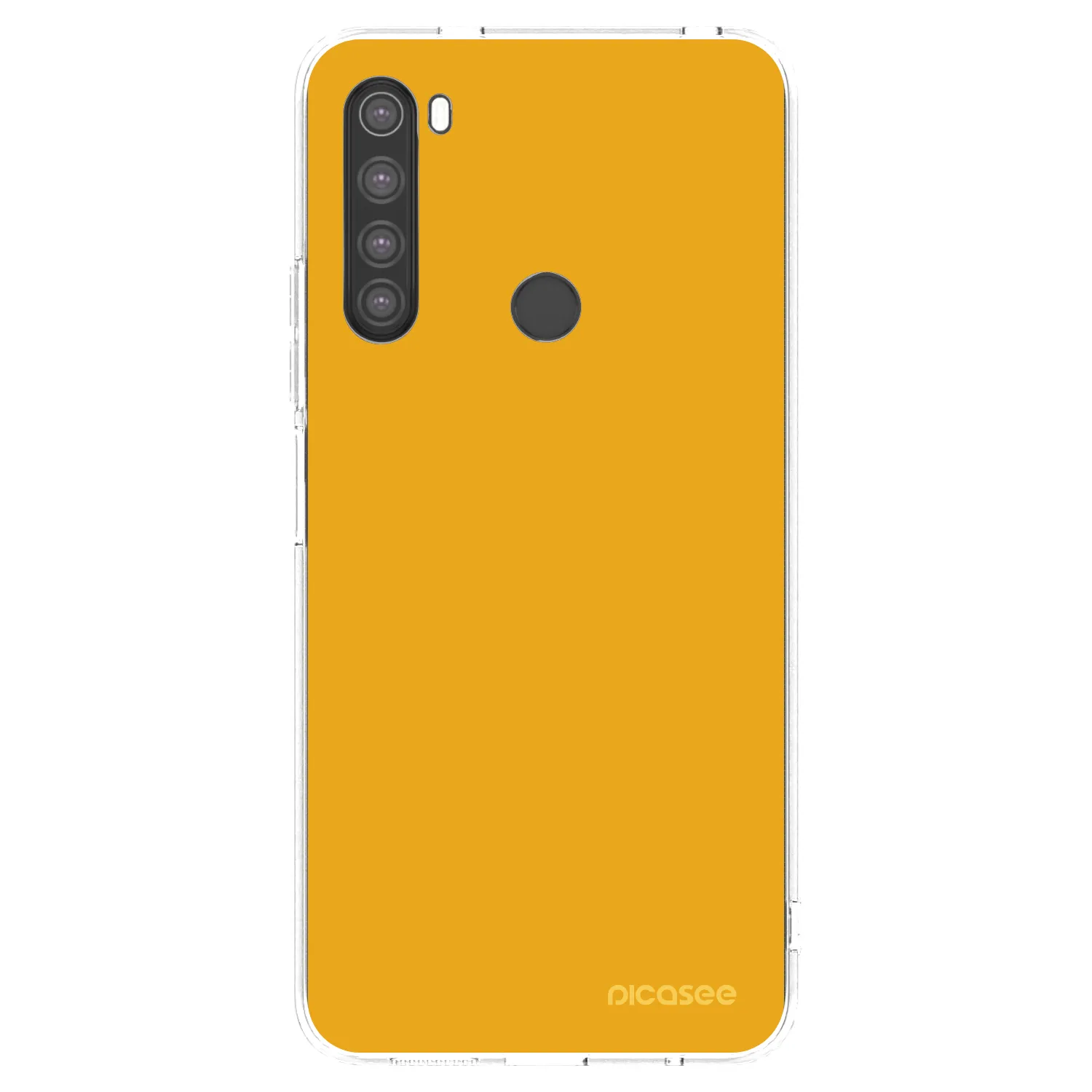 Picasee átlátszó szilikon tok az alábbi mobiltelefonokra Xiaomi Redmi Note 8 - Sun
