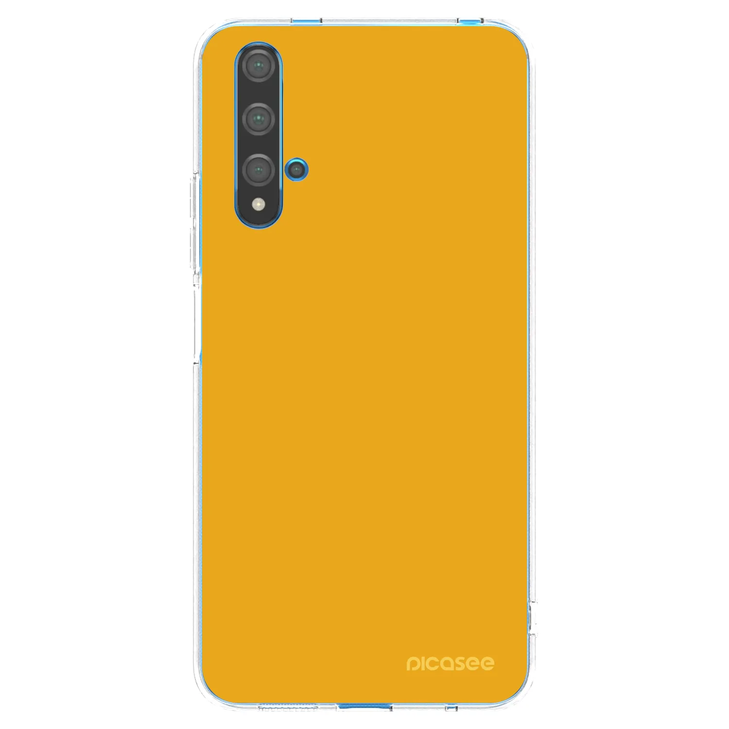Picasee átlátszó szilikon tok az alábbi mobiltelefonokra Huawei Nova 5T - Sun