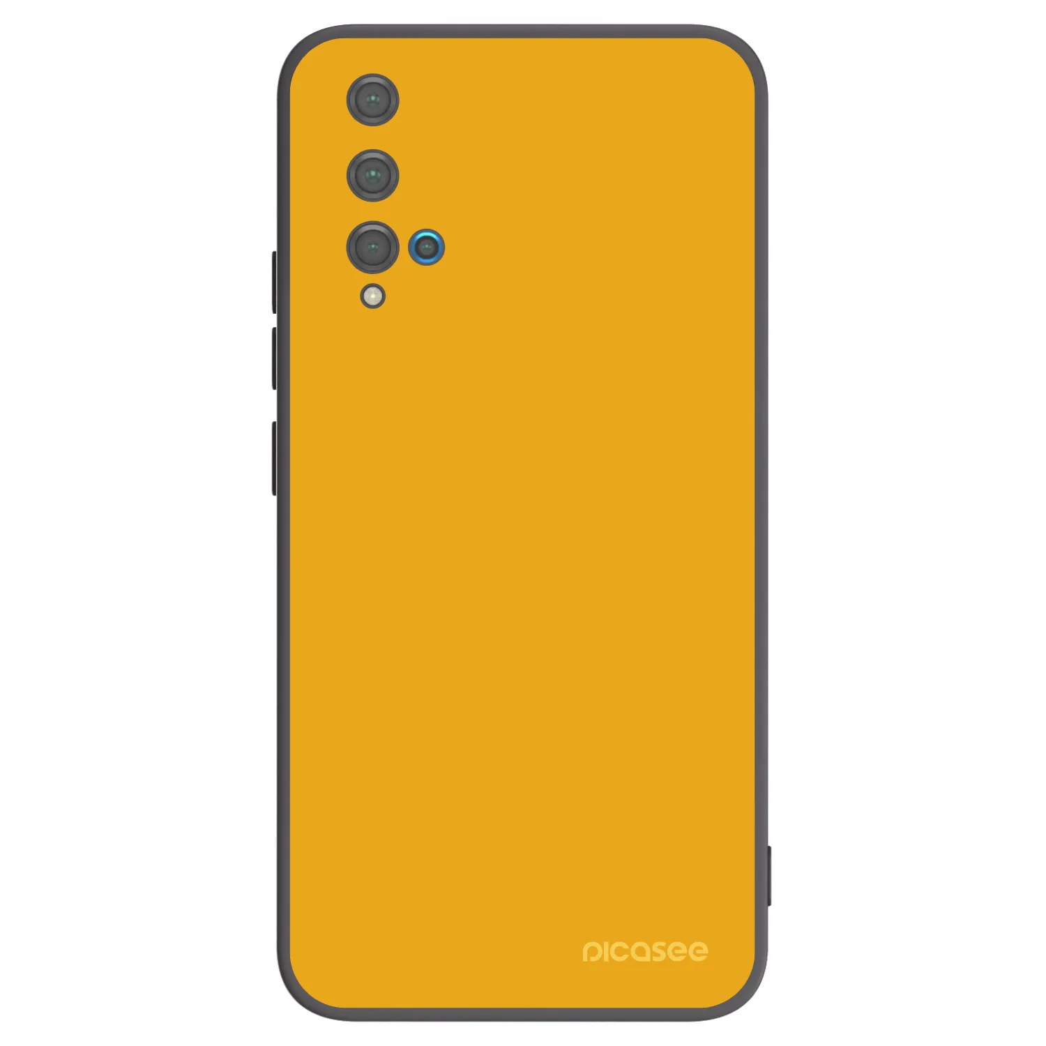 Picasee fekete szilikon tok az alábbi mobiltelefonokra Huawei Nova 5T - Sun