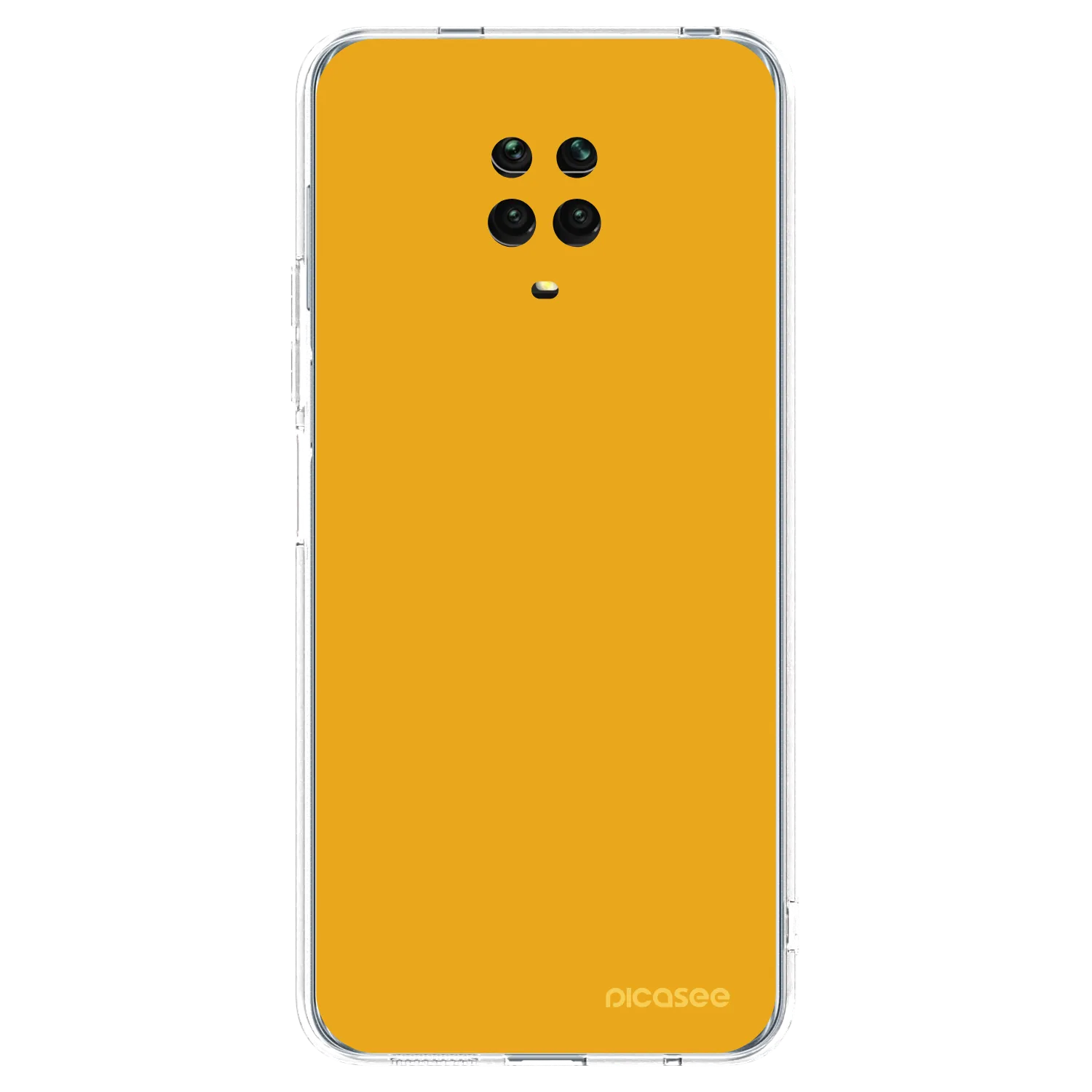 Picasee átlátszó szilikon tok az alábbi mobiltelefonokra Xiaomi Redmi Note 9 Pro - Sun