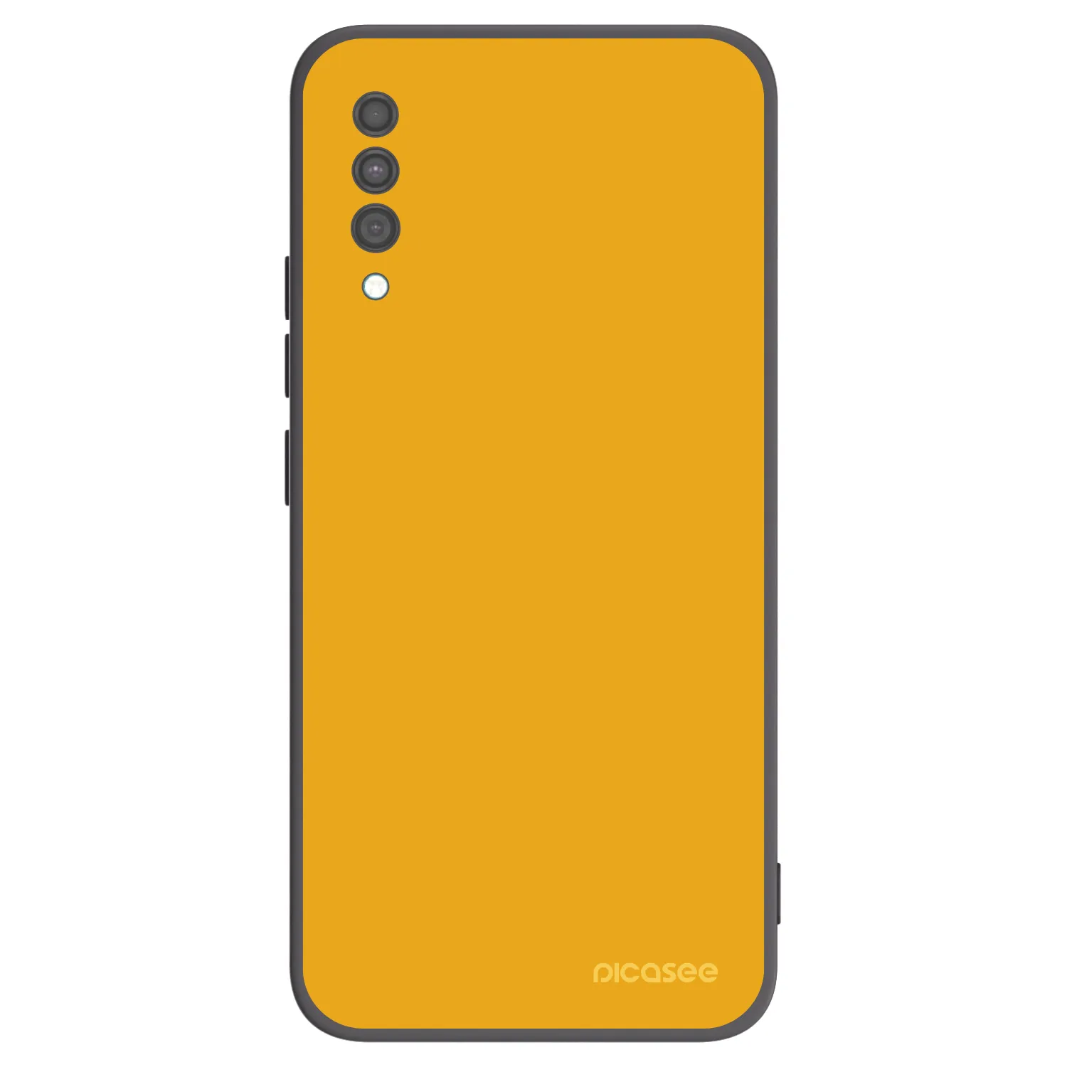Picasee fekete szilikon tok az alábbi mobiltelefonokra Samsung Galaxy A30s A307F - Sun