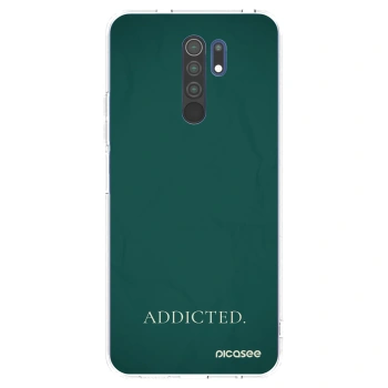 Picasee átlátszó szilikon tok az alábbi mobiltelefonokra Xiaomi Redmi 9 - Addicted