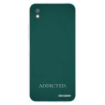 Picasee fekete szilikon tok az alábbi mobiltelefonokra Xiaomi Redmi 9A - Addicted