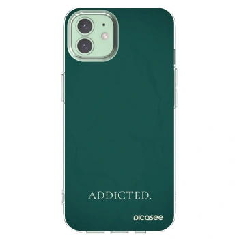 Picasee átlátszó szilikon tok az alábbi mobiltelefonokra Apple iPhone 12 Pro - Addicted