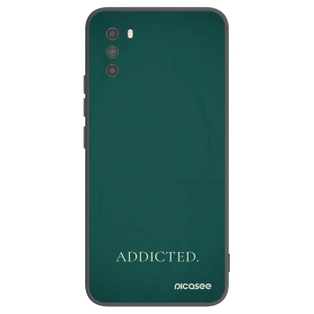 Picasee fekete szilikon tok az alábbi mobiltelefonokra Xiaomi Poco M3 - Addicted