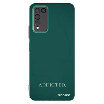 Picasee átlátszó szilikon tok az alábbi mobiltelefonokra Honor 10X Lite - Addicted